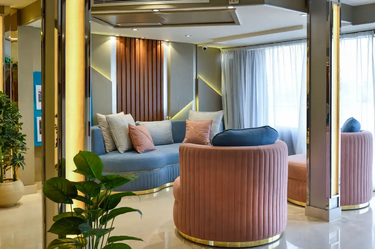 Lounge aboard the Nile Treasure Nile Cruise Nile cruise